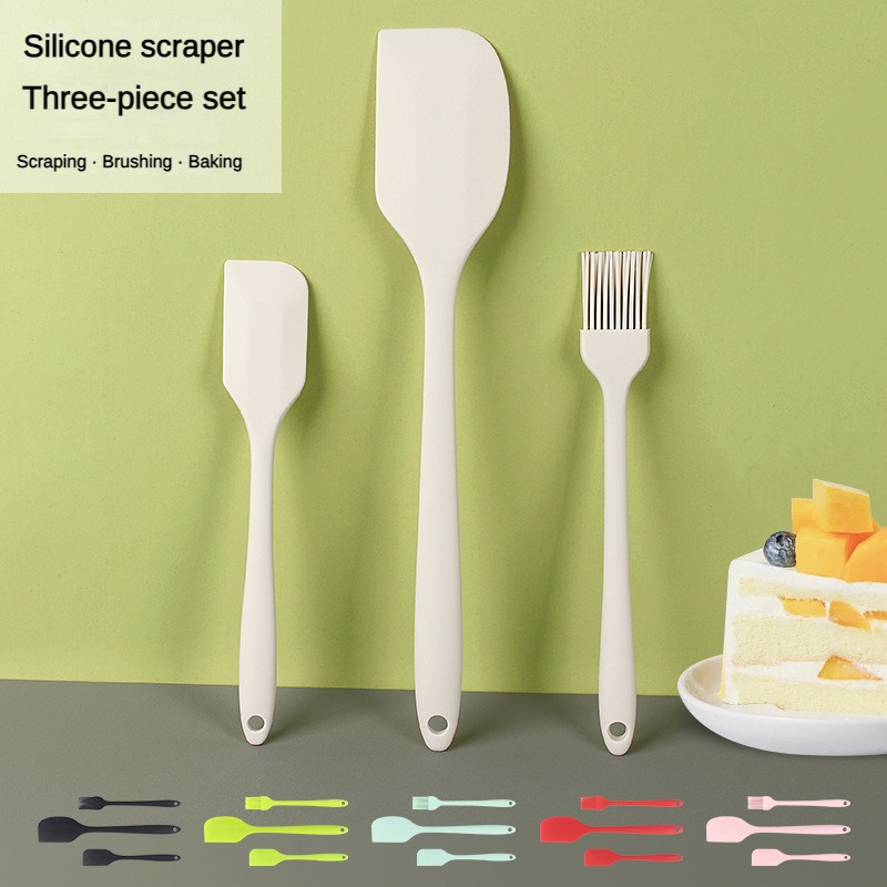 Pastry Brush Silicone - 3Traje de cocina para hornear, cepillo
