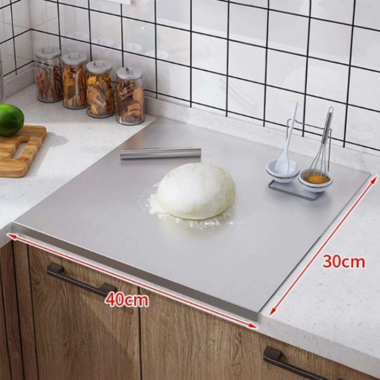 Kitchen With Baking Area - Tabla de Cortar de Acero Inoxidable