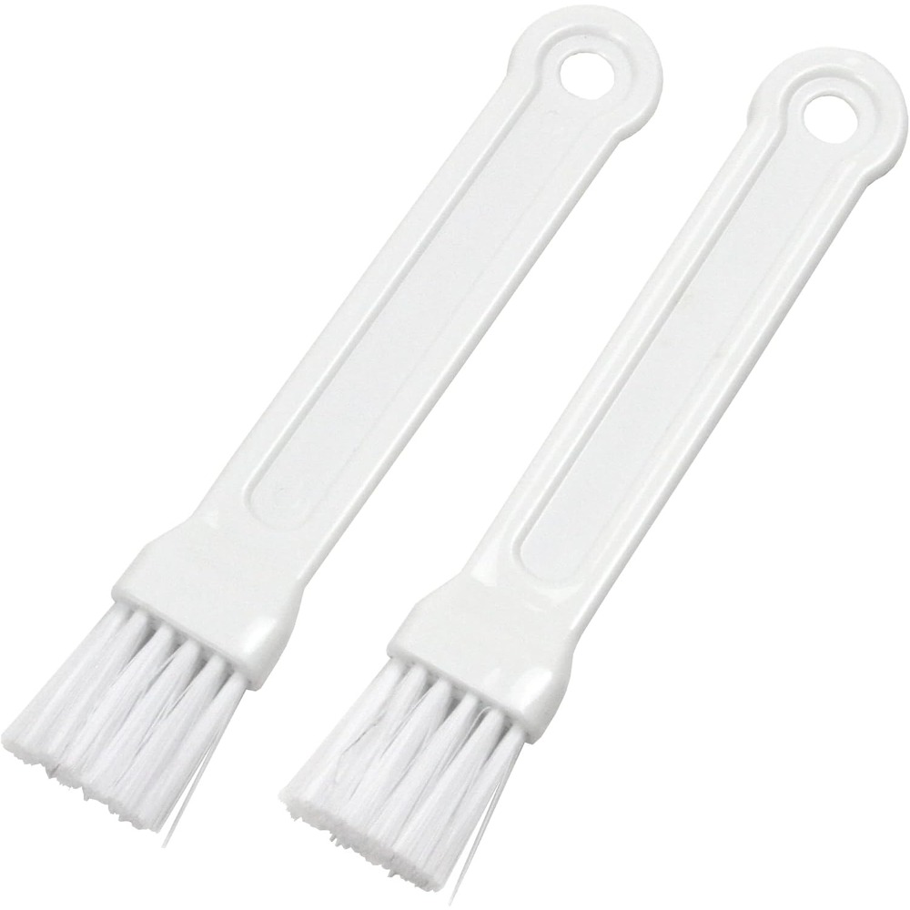 Baking Kitchen Set - Juego de 2 Brochas Pequeñas Blancas