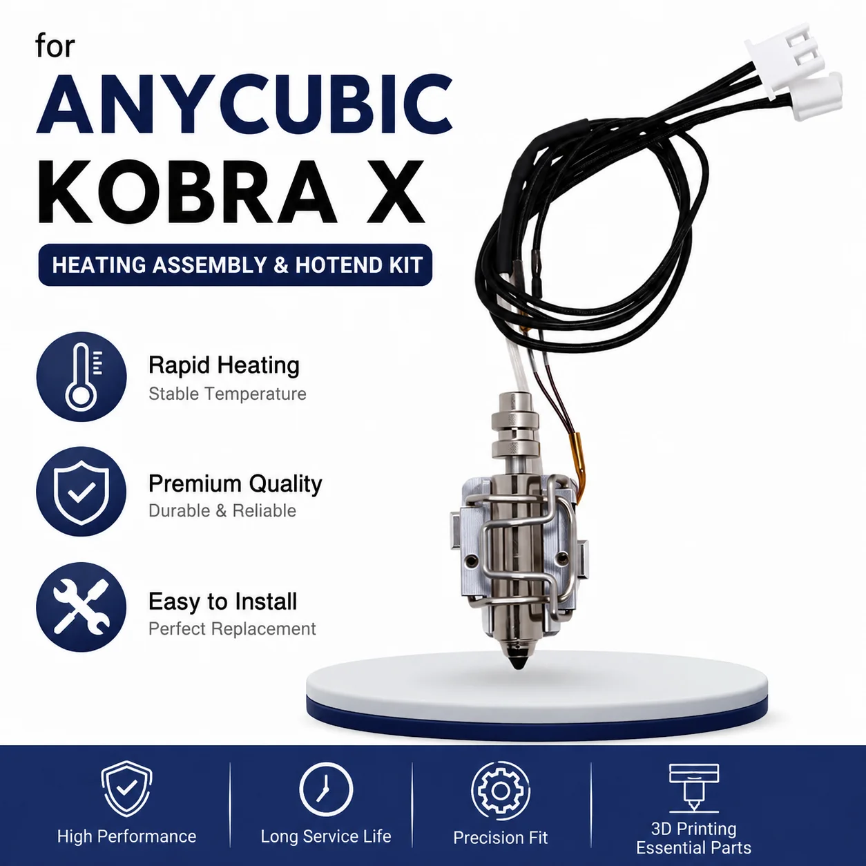 Pastry Brush Silicone - Kit de Boquilla Hotend Anycubic Kobra