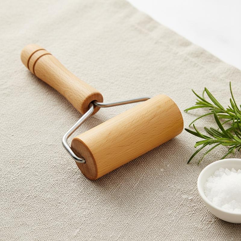 Kitchen Roller Baking - Rodillo de madera para repostería y