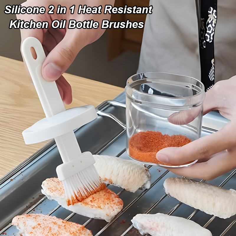 Pastry Brush Silicone - Pinceles de silicona 2 en 1