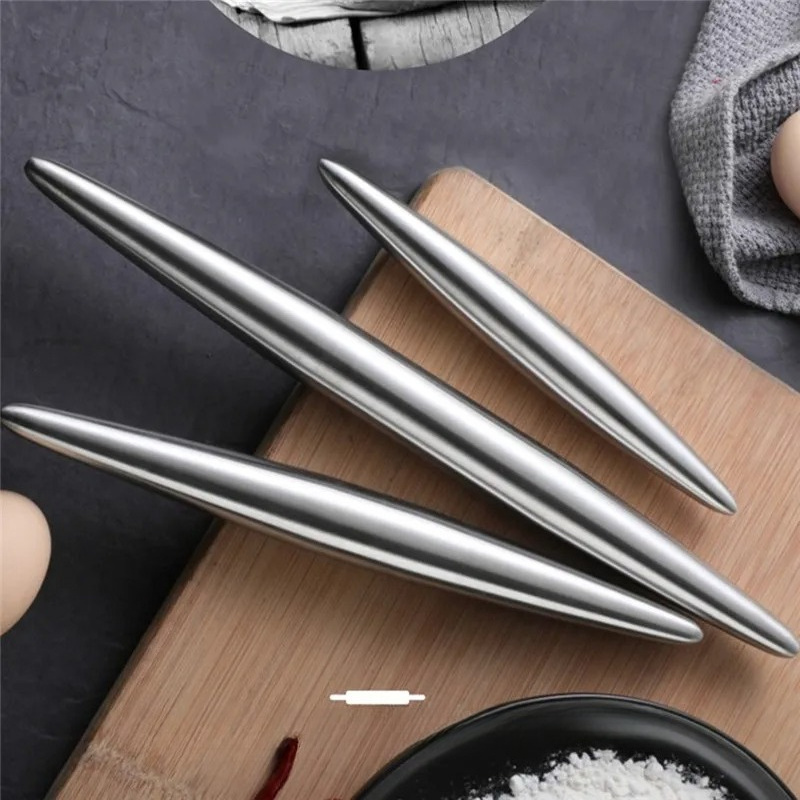 Kitchen Roller Baking - Rodillo de acero inoxidable, utensilios de