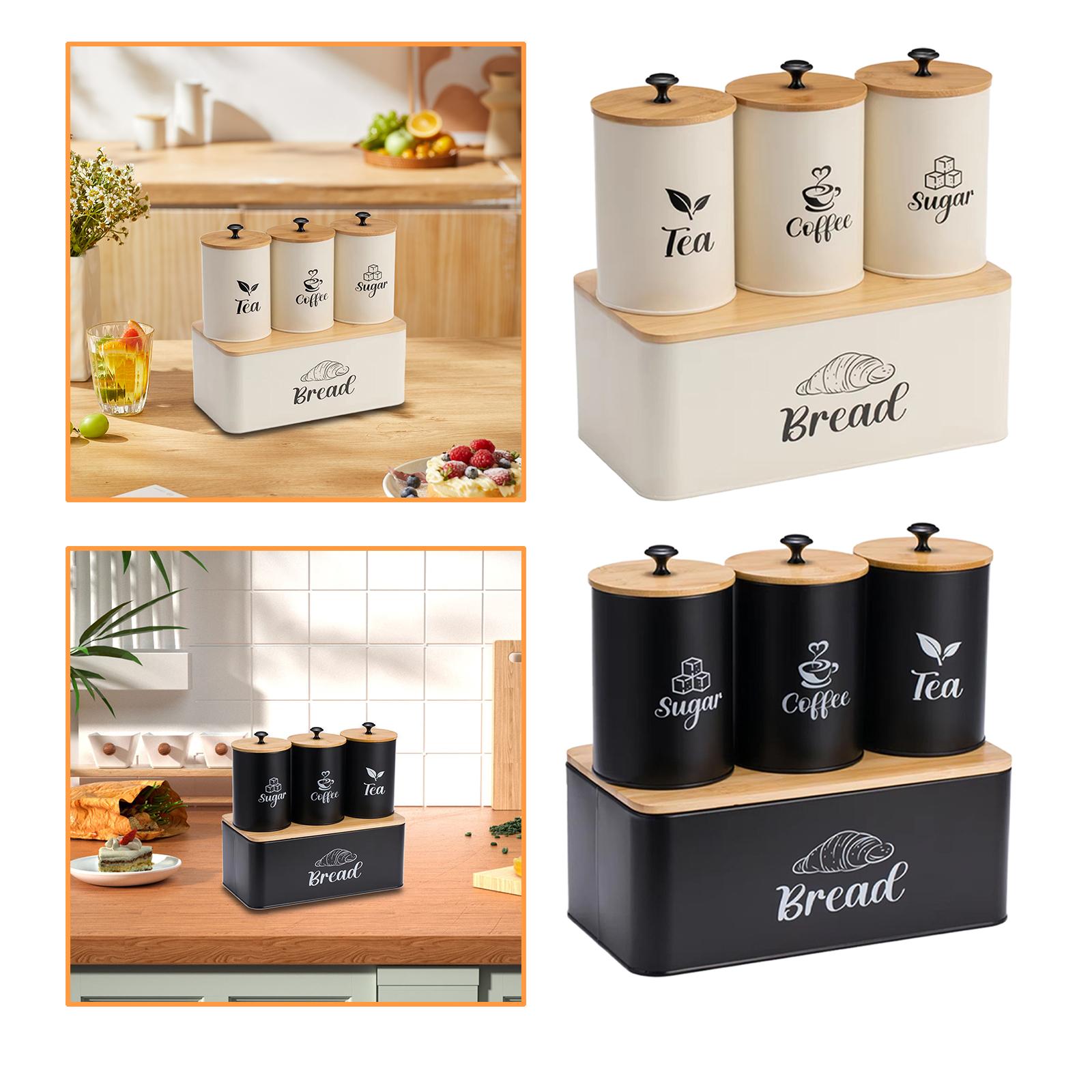 Kitchen Baking Canisters - Juego de Recipientes de Cocina, Panera