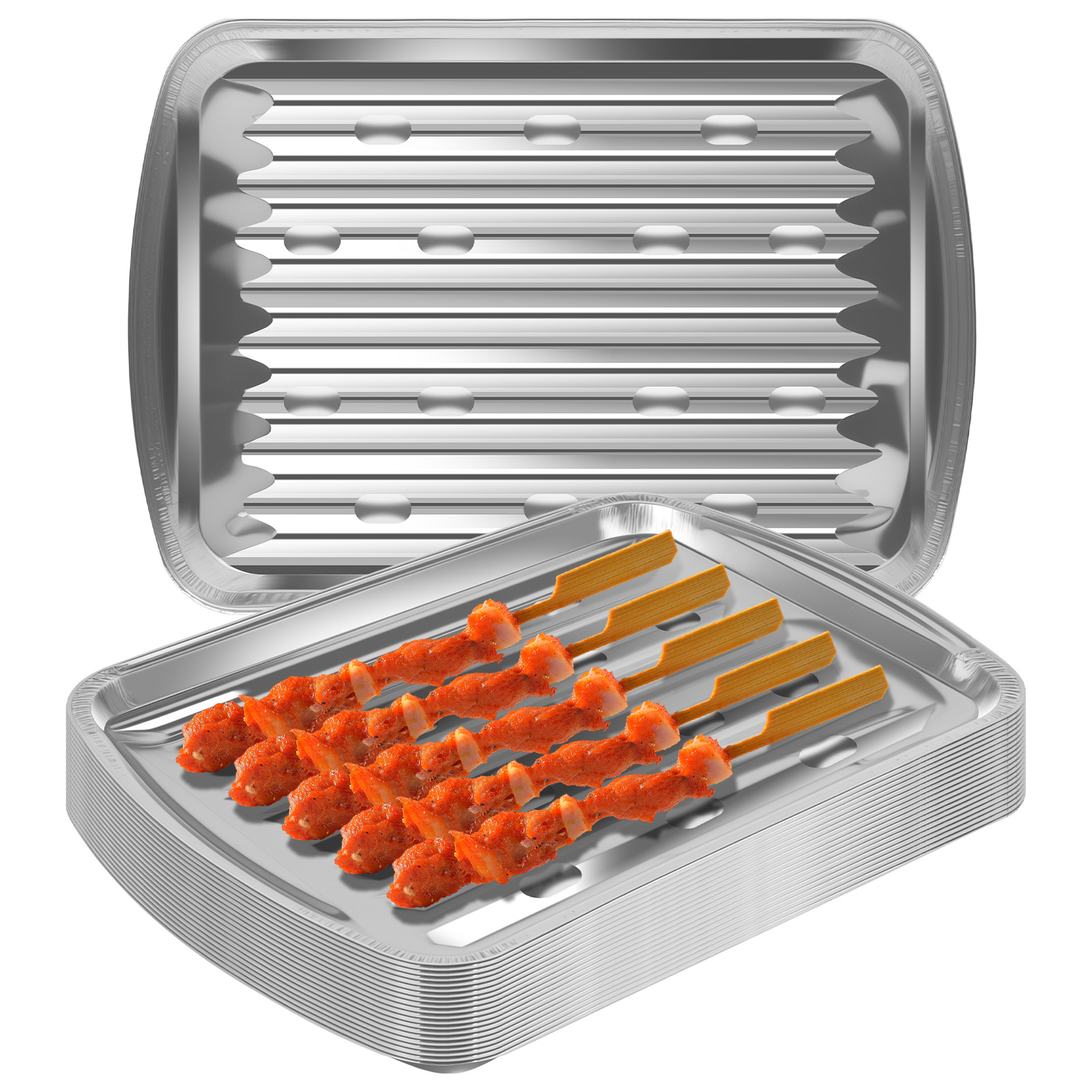 Kitchen Baking Tray - Bandejas de papel de aluminio, sartenes