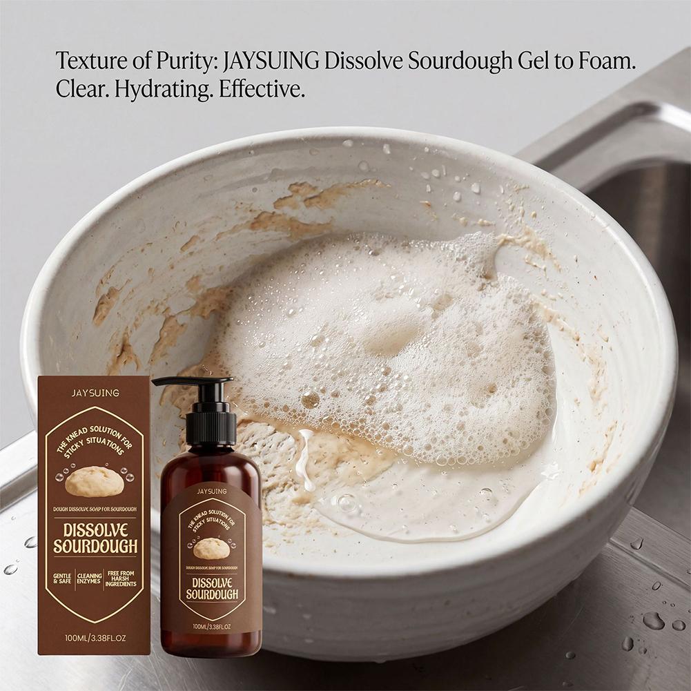 Kitchen Baking Mess - Limpiador de masa líquido de 100ml,