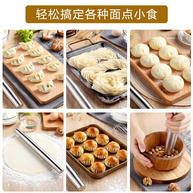 Rodillo antiadherente de acero - Kitchen Roller Baking reseña y precio