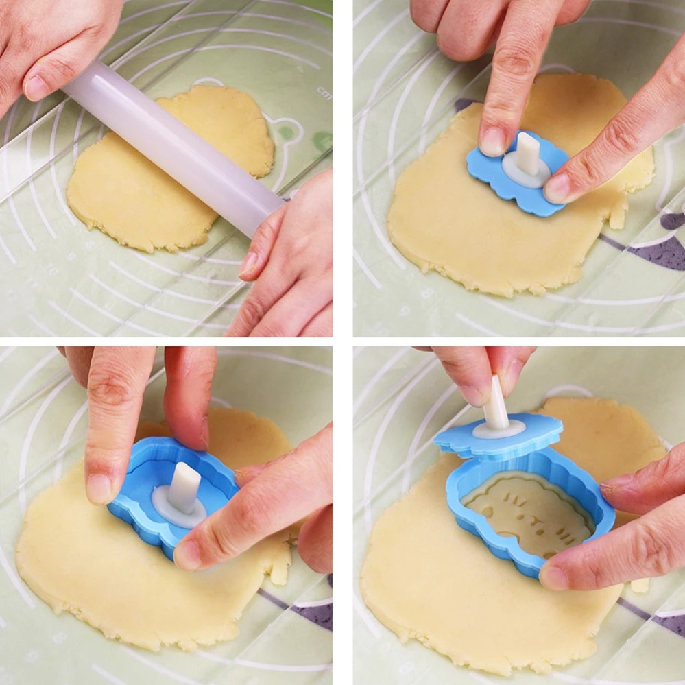 Molde para Galletas con Diseño - Kitchen Equipment For Baking reseña y precio