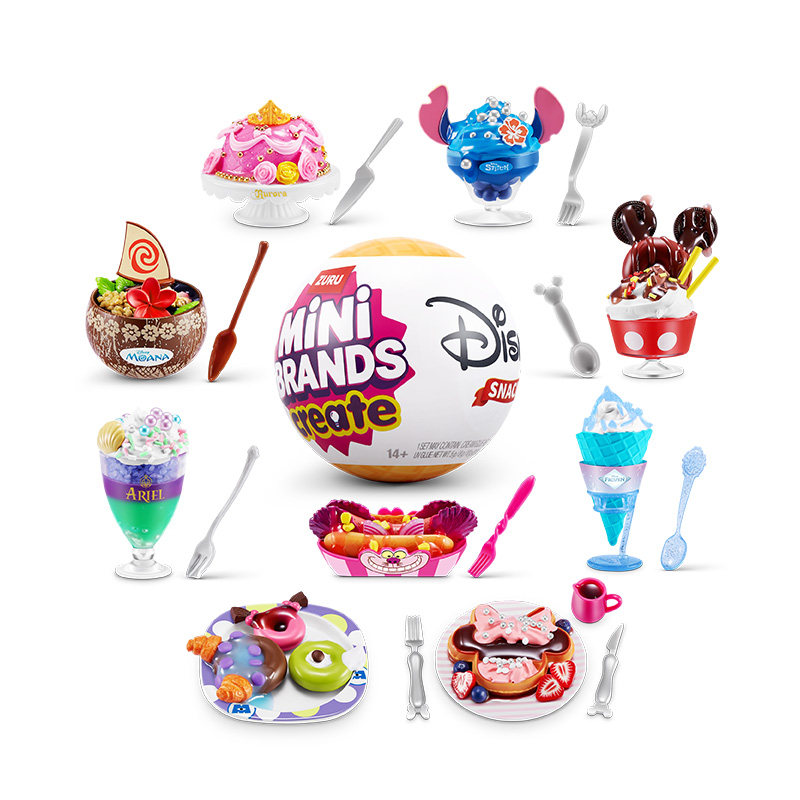 Zuru Mini Brands Create Disney - Miniature Baking Kitchen reseña y precio