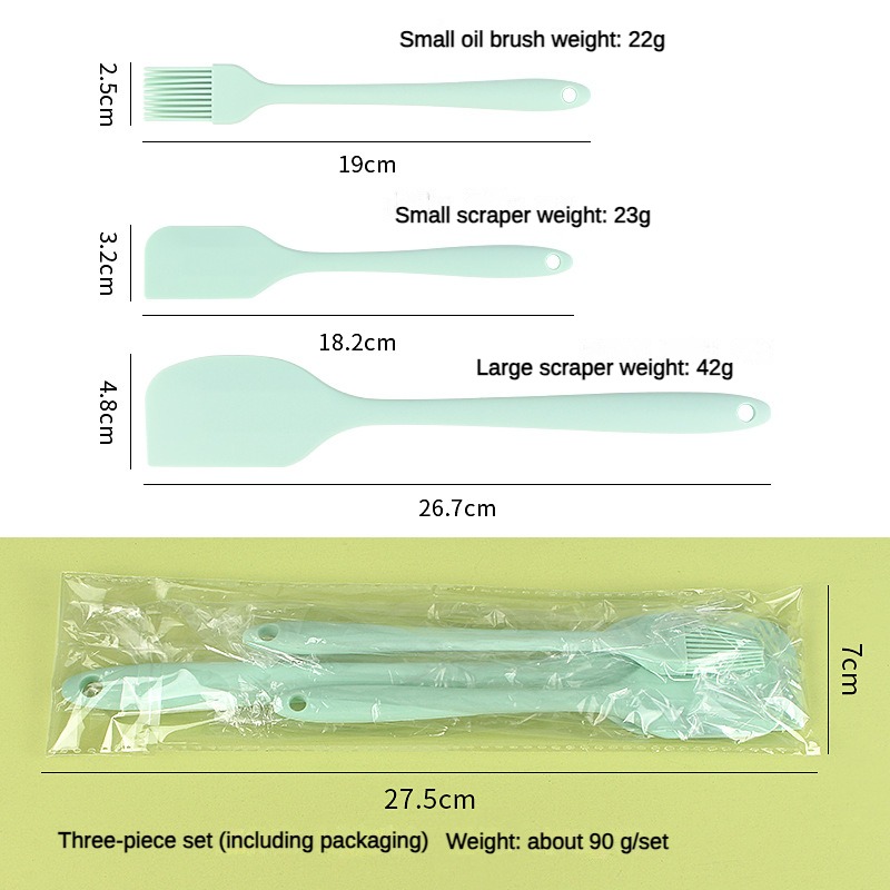 3Traje de cocina para hornear, - Pastry Brush Silicone reseña y precio
