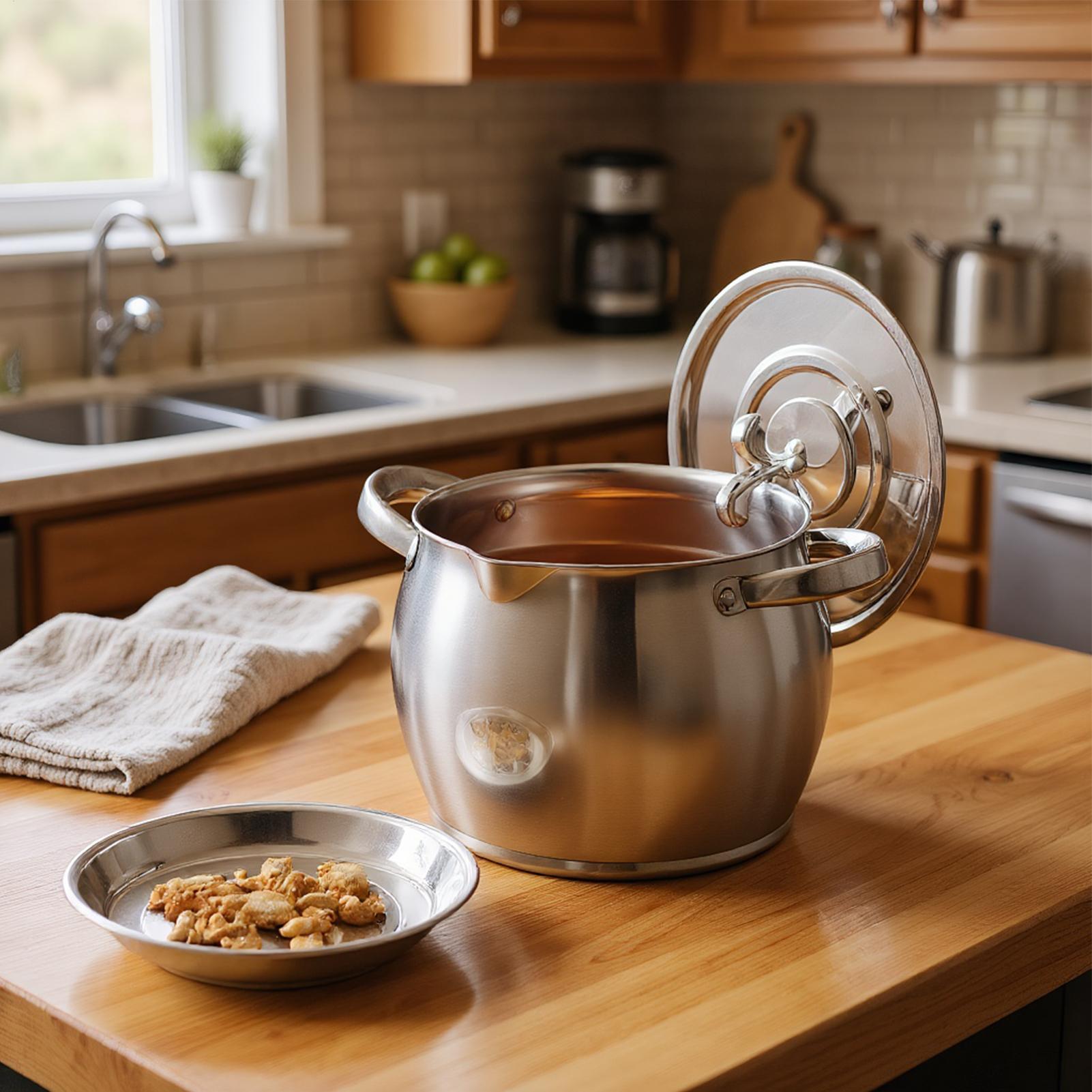 Contenedor de Grasa de Acero I - Kitchen Baking Canisters reseña y precio