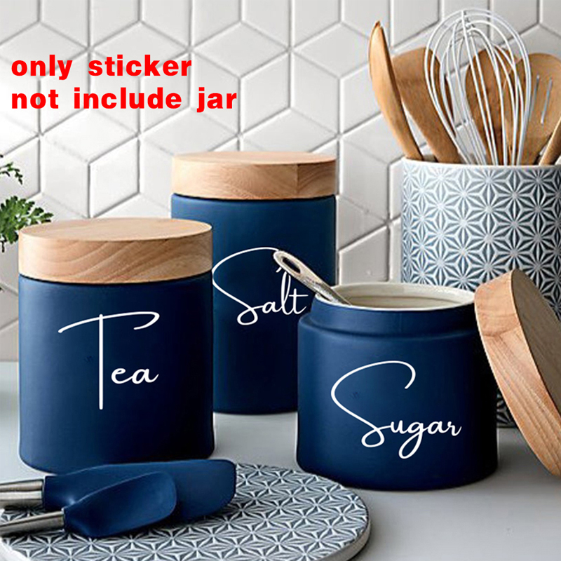 Sin tarros, 8 Uds., organizaci - Kitchen Baking Canisters reseña y precio