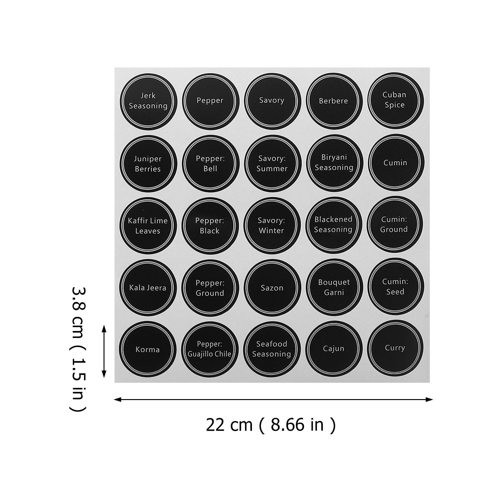 13 Etiquetas Adhesivas Tipo Pi - Kitchen Baking Canisters reseña y precio