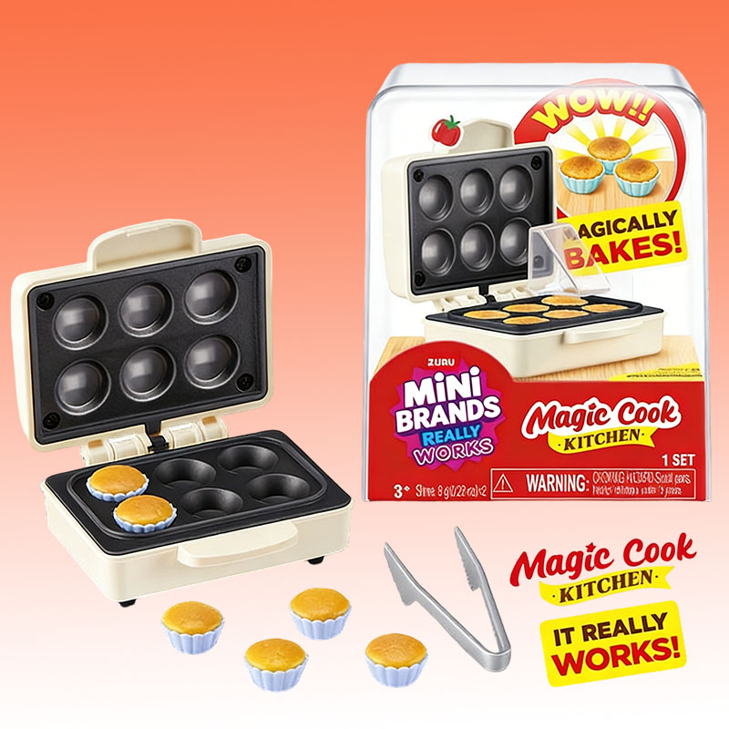 ZURU Mini Brands Magic Cook Ki - Miniature Baking Kitchen reseña y precio