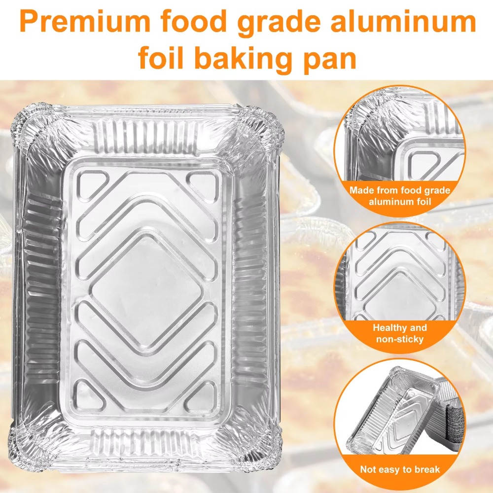 Bandejas de papel de aluminio  - Kitchen Baking Tray reseña y precio