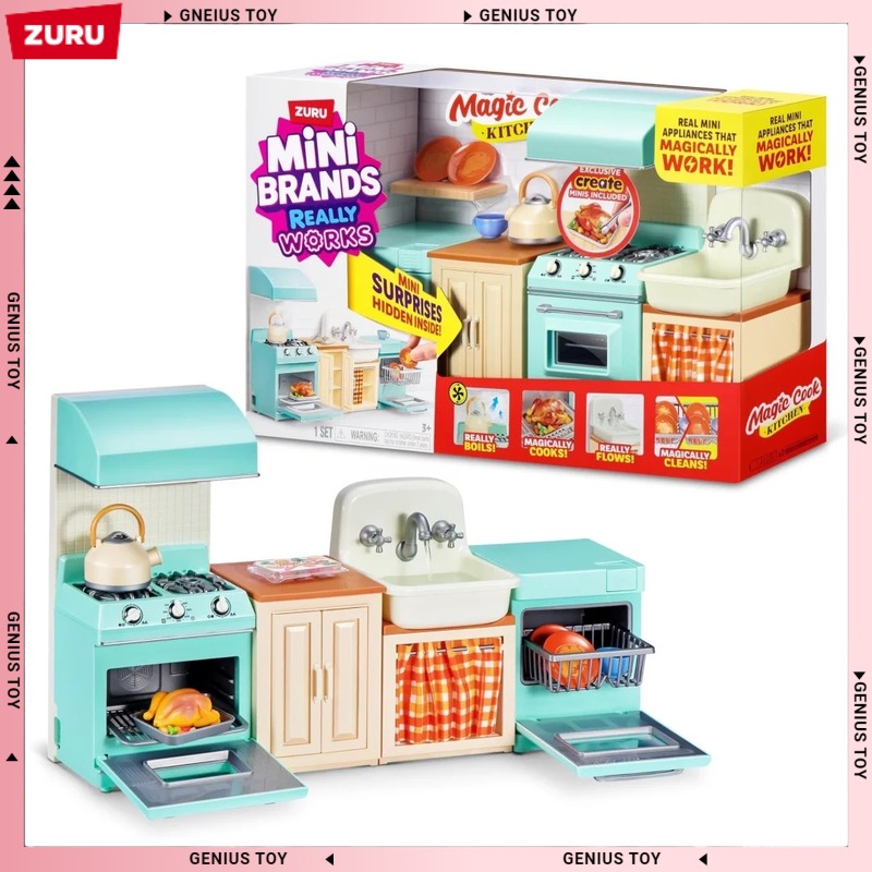 Juego de Cocina Mágica Zuru Mi - Miniature Baking Kitchen reseña y precio