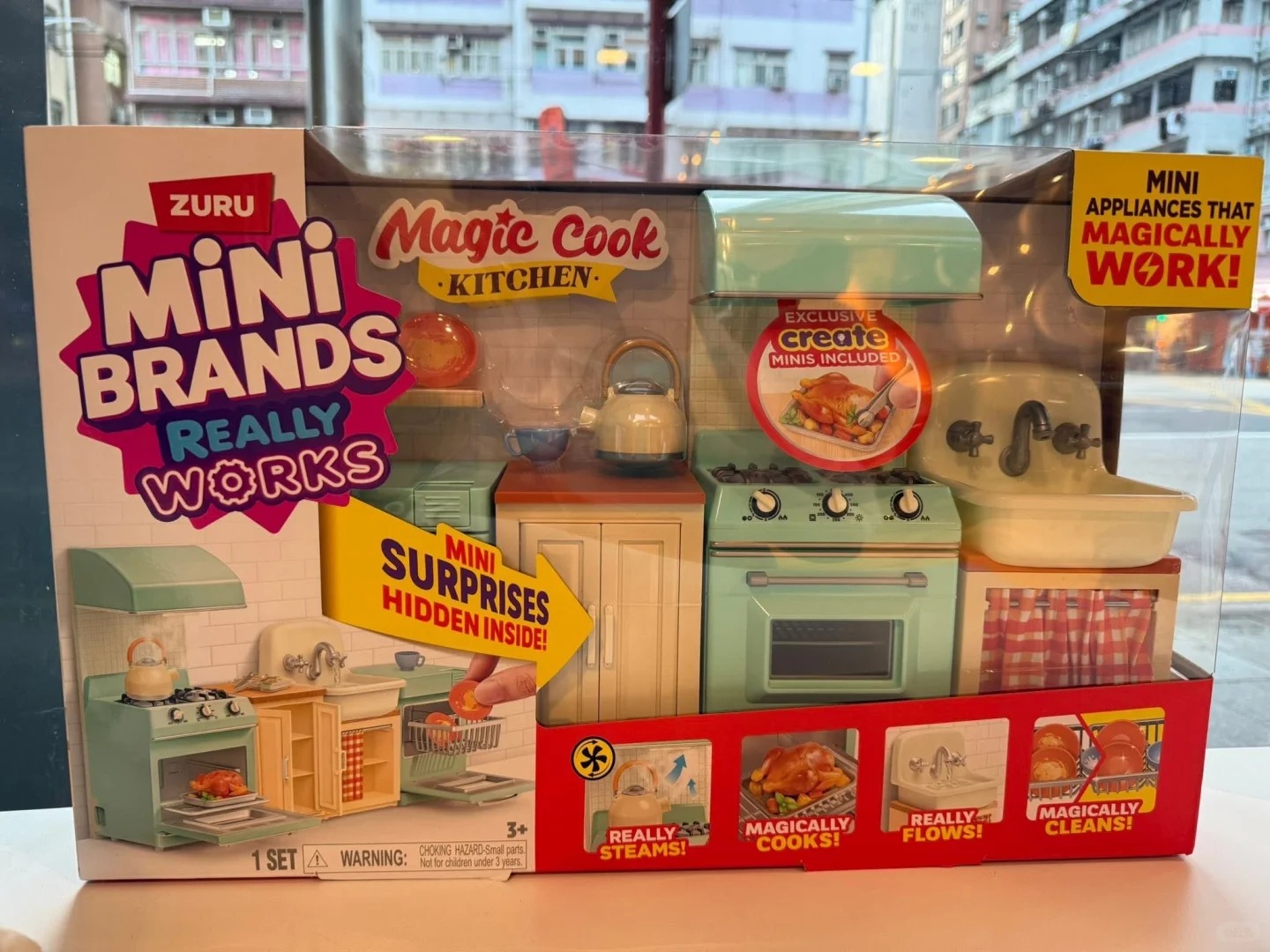 Juego de Cocina Mágica Zuru Mi - Miniature Baking Kitchen reseña y precio