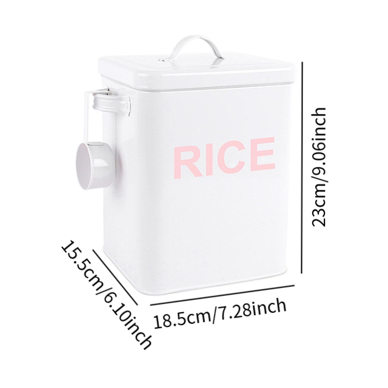 Recipiente Hermético para Arro - Kitchen Baking Canisters reseña y precio