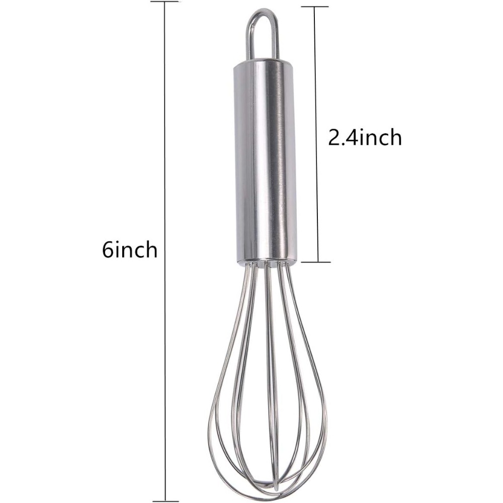 Mini batidor de acero inoxidab - Mini Kitchen Baking reseña y precio