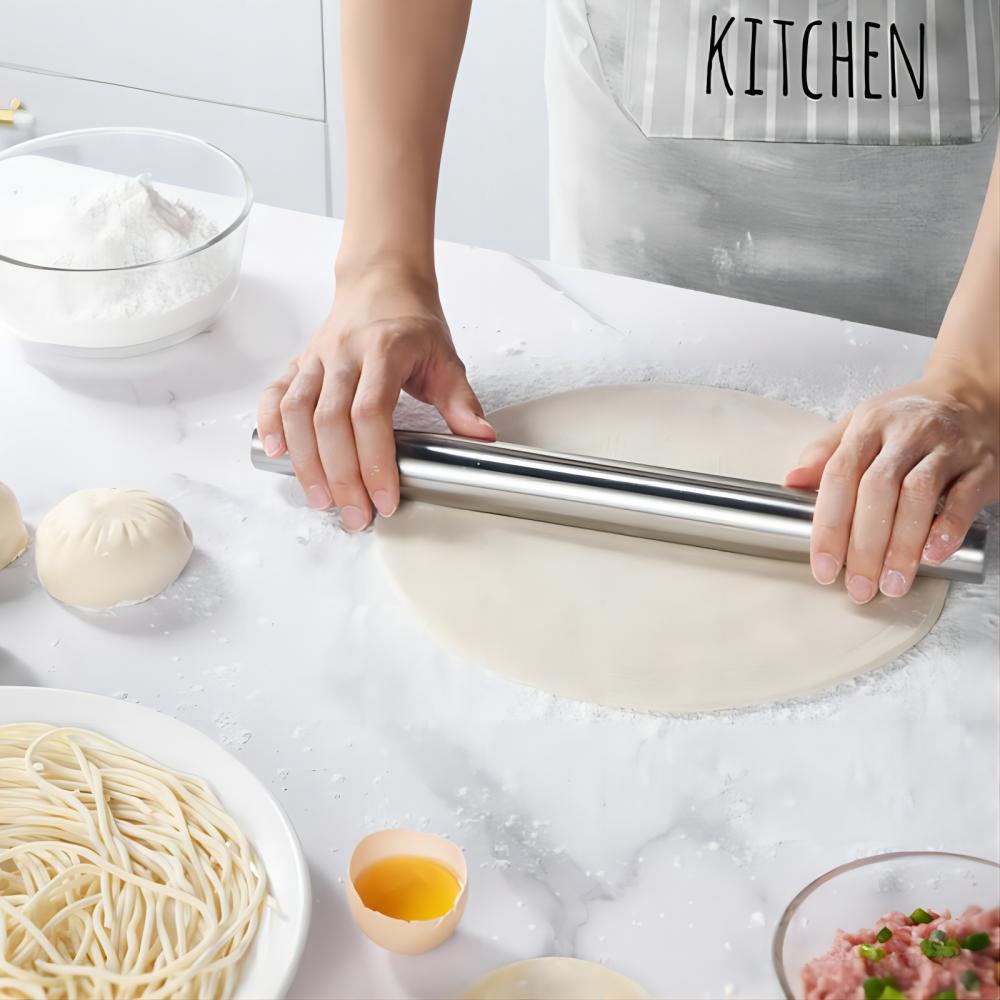 Rodillo de acero inoxidable pa - Kitchen Roller Baking reseña y precio
