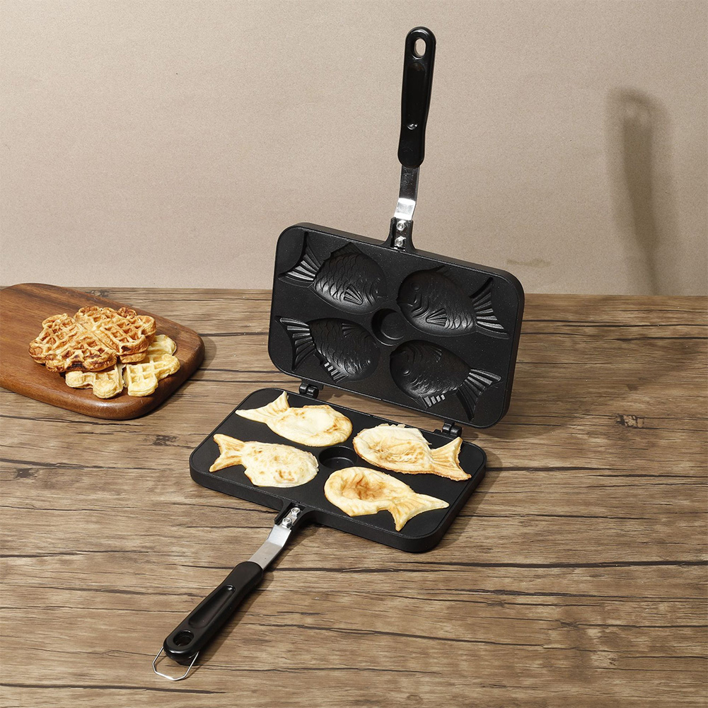Molde para Hornear Taiyaki con - Kitchen Baking Machine reseña y precio