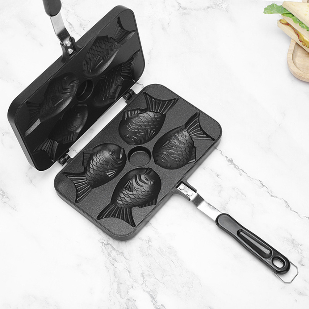 Molde para Hornear Taiyaki con - Kitchen Baking Machine reseña y precio