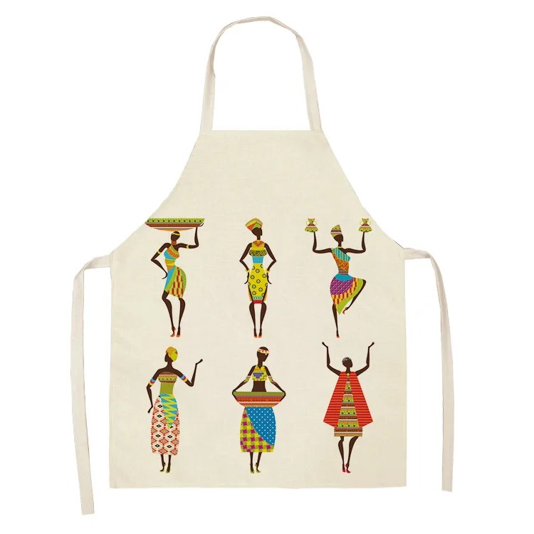 Delantal de algodón y lino con - Kitchen Baking Drawing reseña y precio
