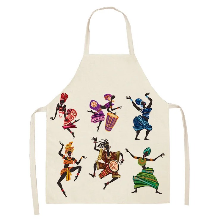 Delantal de algodón y lino con - Kitchen Baking Drawing reseña y precio