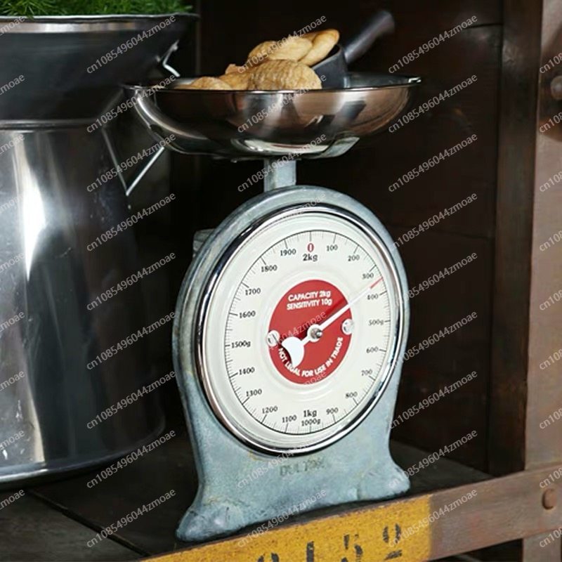 Báscula de mesa de metal retro - Kitchen Baking Machine reseña y precio
