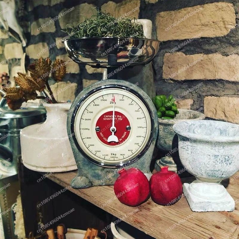 Báscula de mesa de metal retro - Kitchen Baking Machine reseña y precio