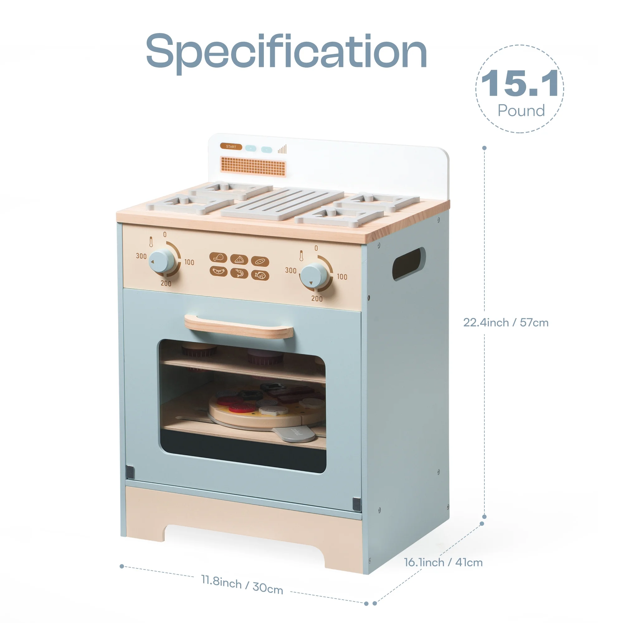 Robotime Robud Lavadora de coc - Baking Kitchen Robotime reseña y precio