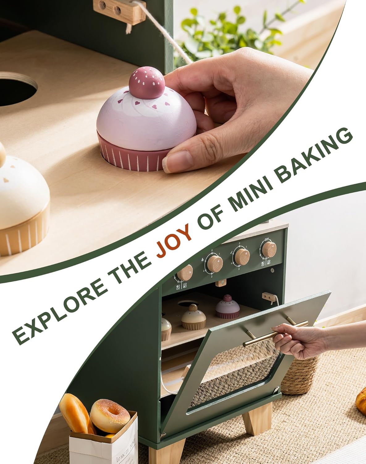 Robotime Robud Horno de cocina - Baking Kitchen Robotime reseña y precio