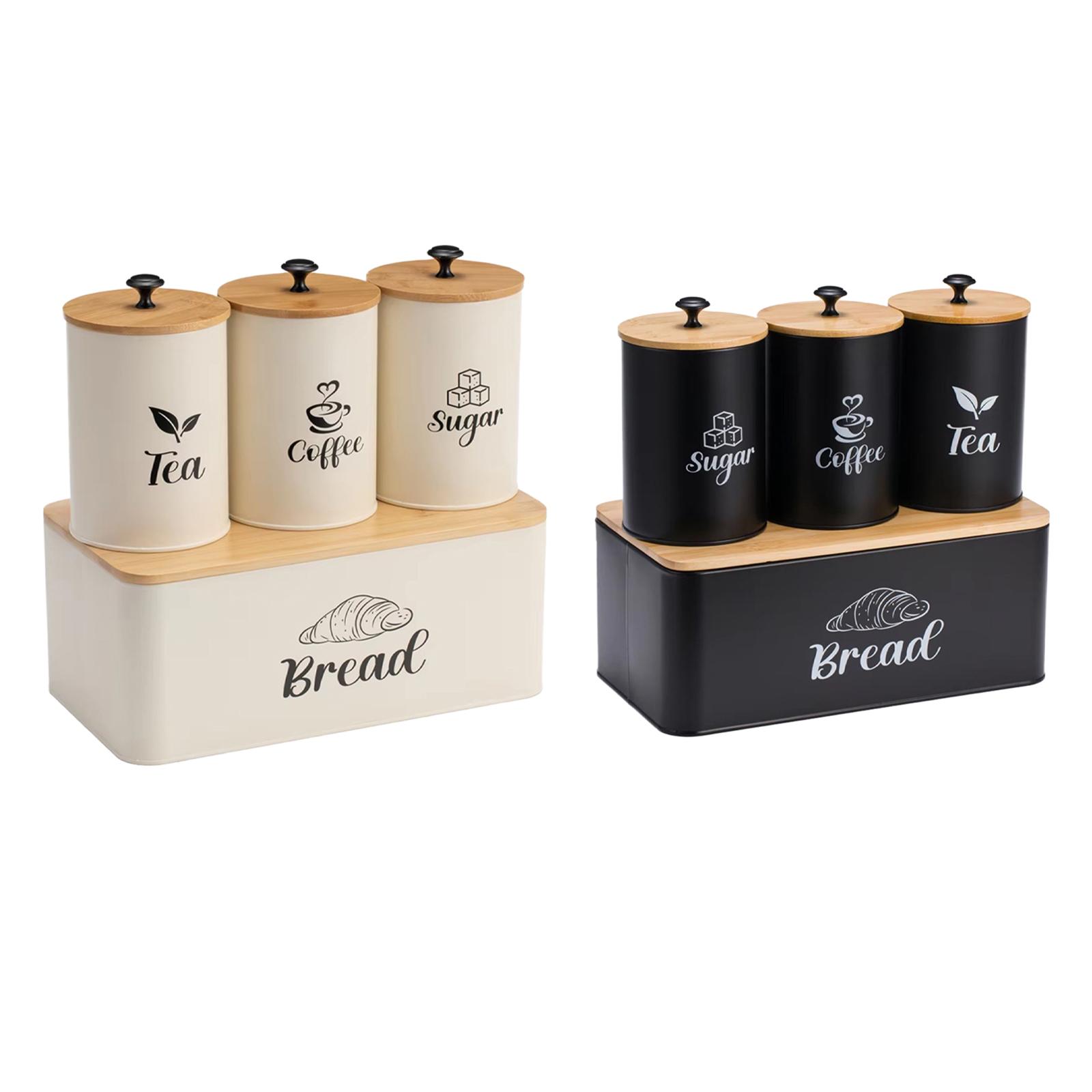 Juego de Recipientes de Cocina - Kitchen Baking Canisters reseña y precio