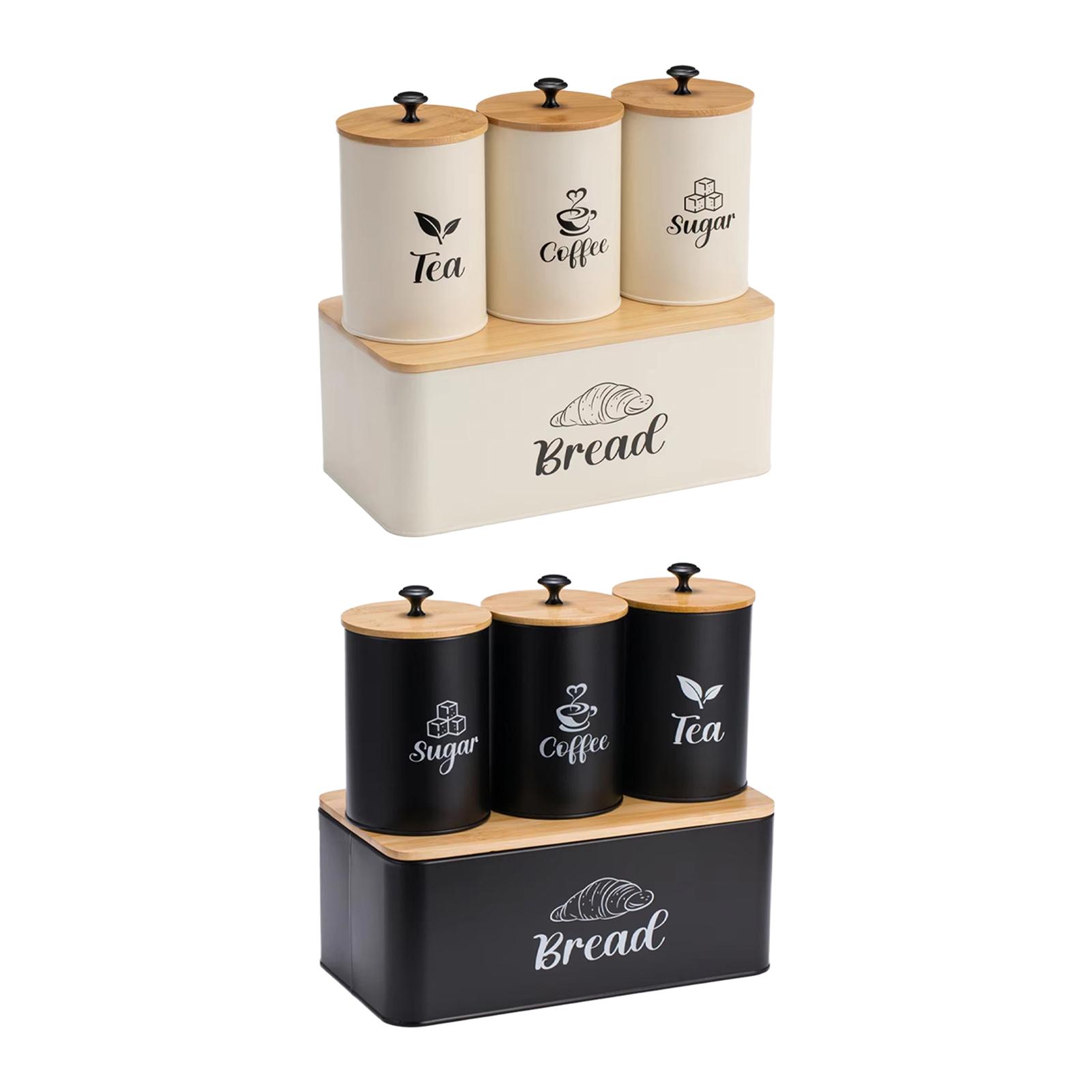 Juego de Recipientes de Cocina - Kitchen Baking Canisters reseña y precio