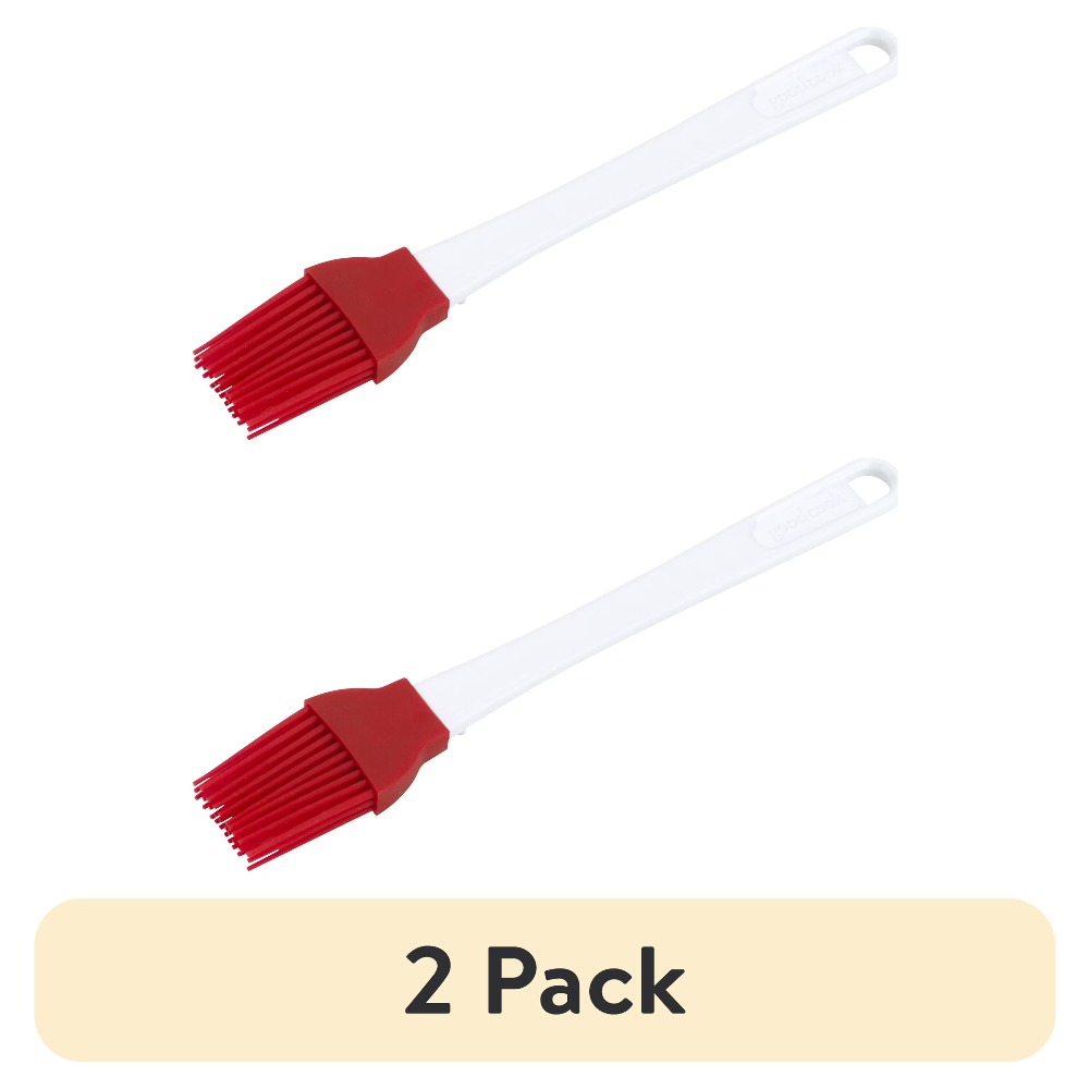 Paquete de 2 pinceles de silic - Pastry Brush Silicone reseña y precio