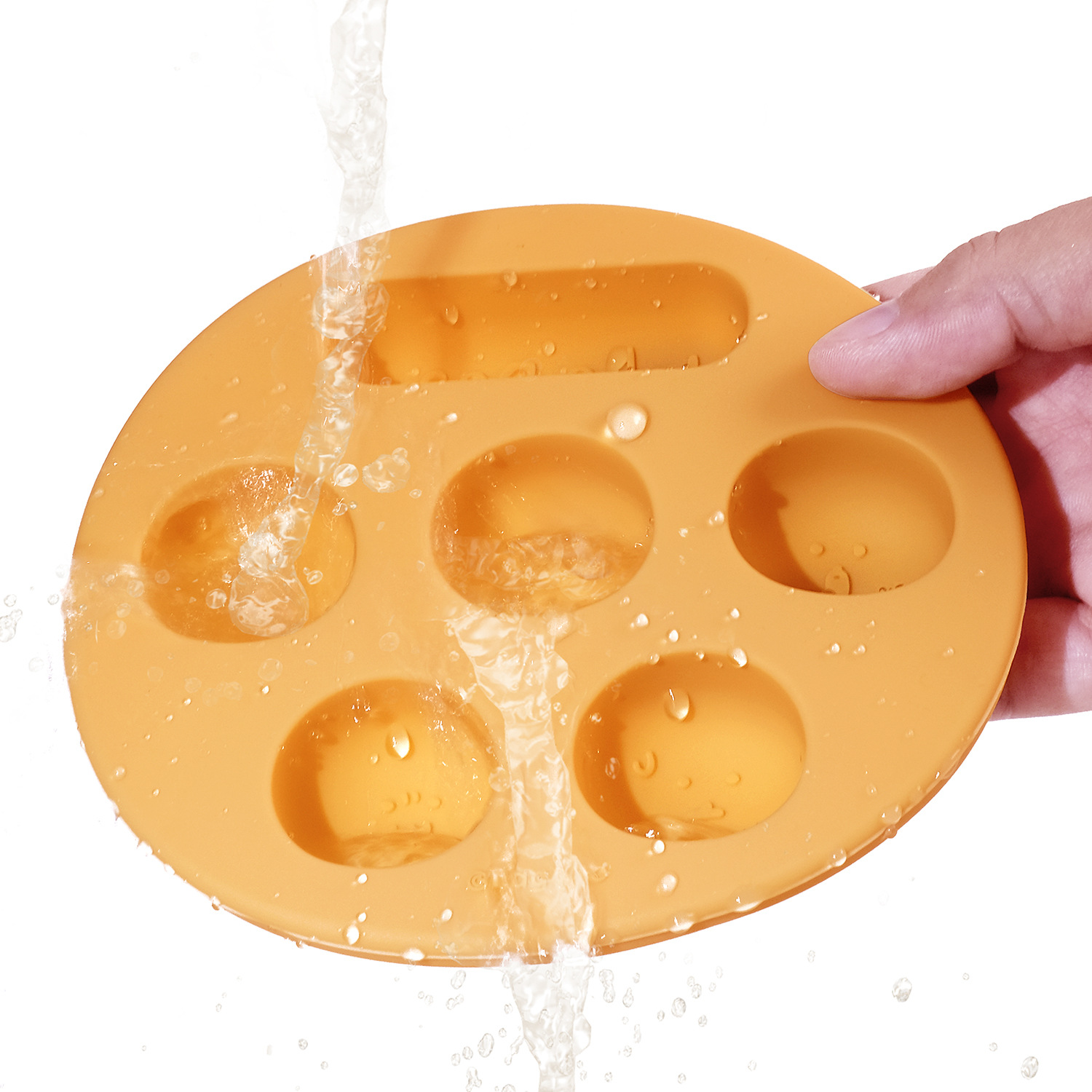 Molde de silicona para cubitos - Kitchen Baking Tray Organizer reseña y precio