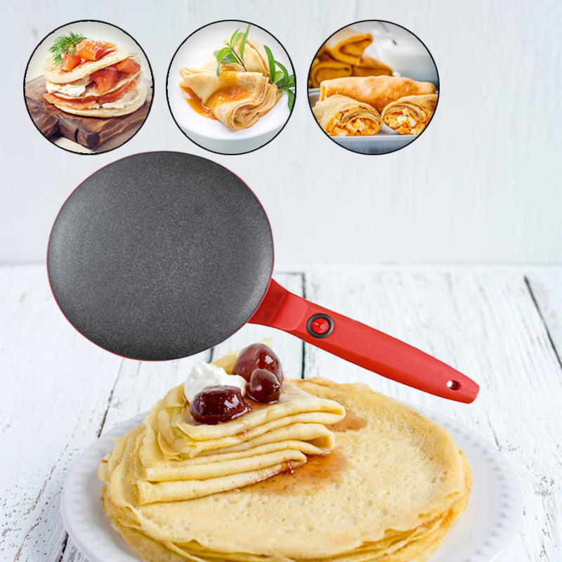 Crepera Eléctrica de Una Sola  - Kitchen Baking Machine reseña y precio