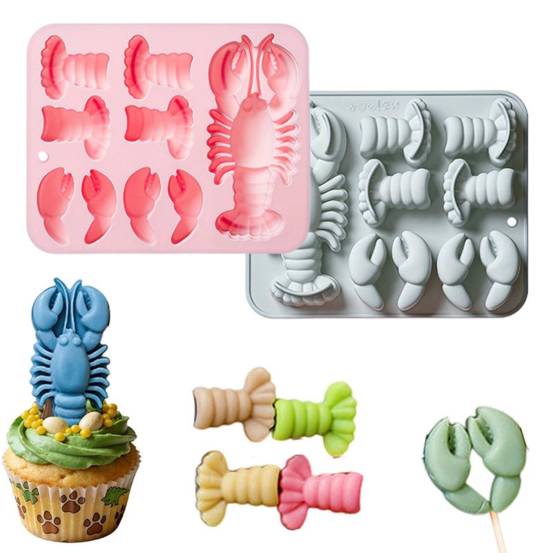 Molde de silicona de langosta  - Baking Kitchen Set reseña y precio