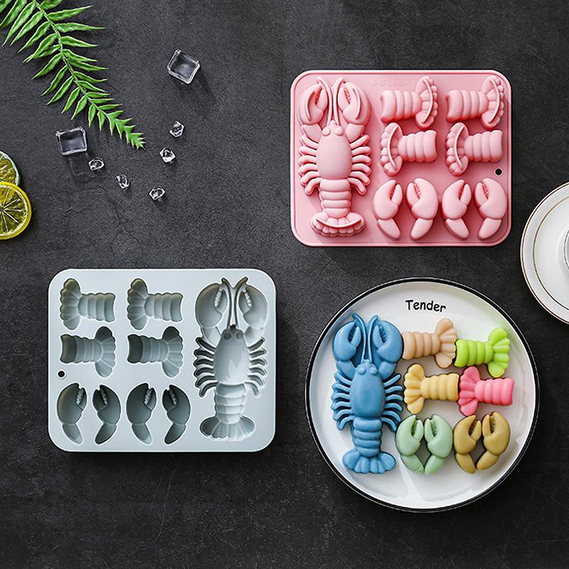 Molde de silicona de langosta  - Baking Kitchen Set reseña y precio