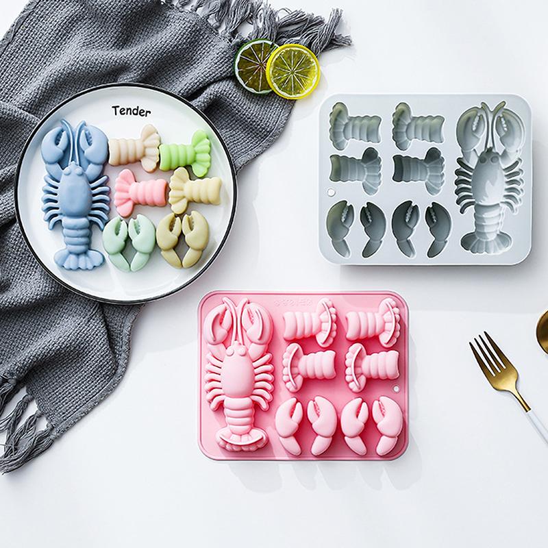 Molde de silicona de langosta  - Baking Kitchen Set reseña y precio