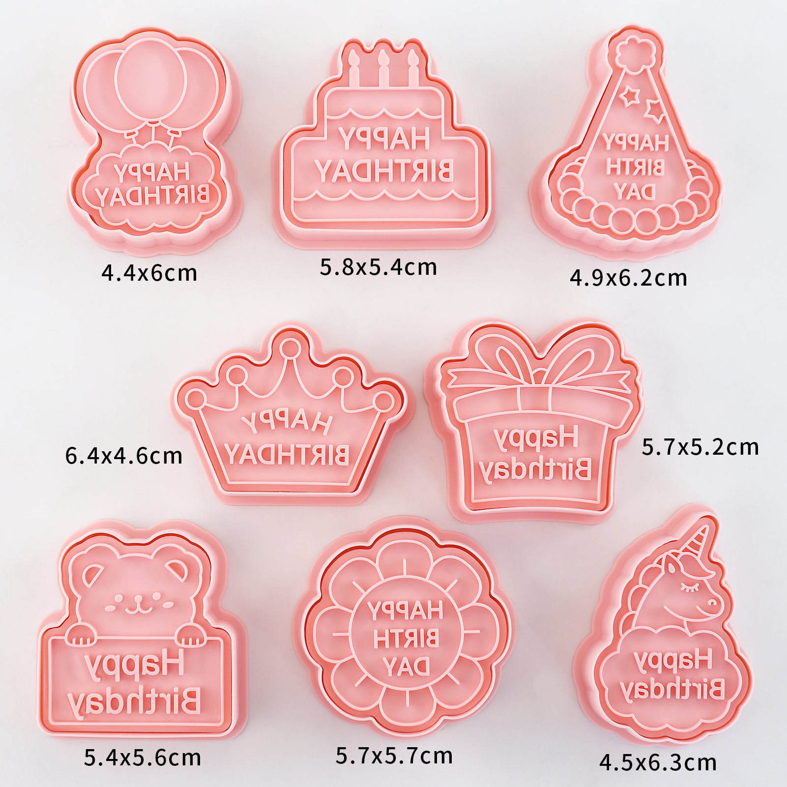 8 Uds. Cortador de galletas de - Kitchen Baking Cookies reseña y precio
