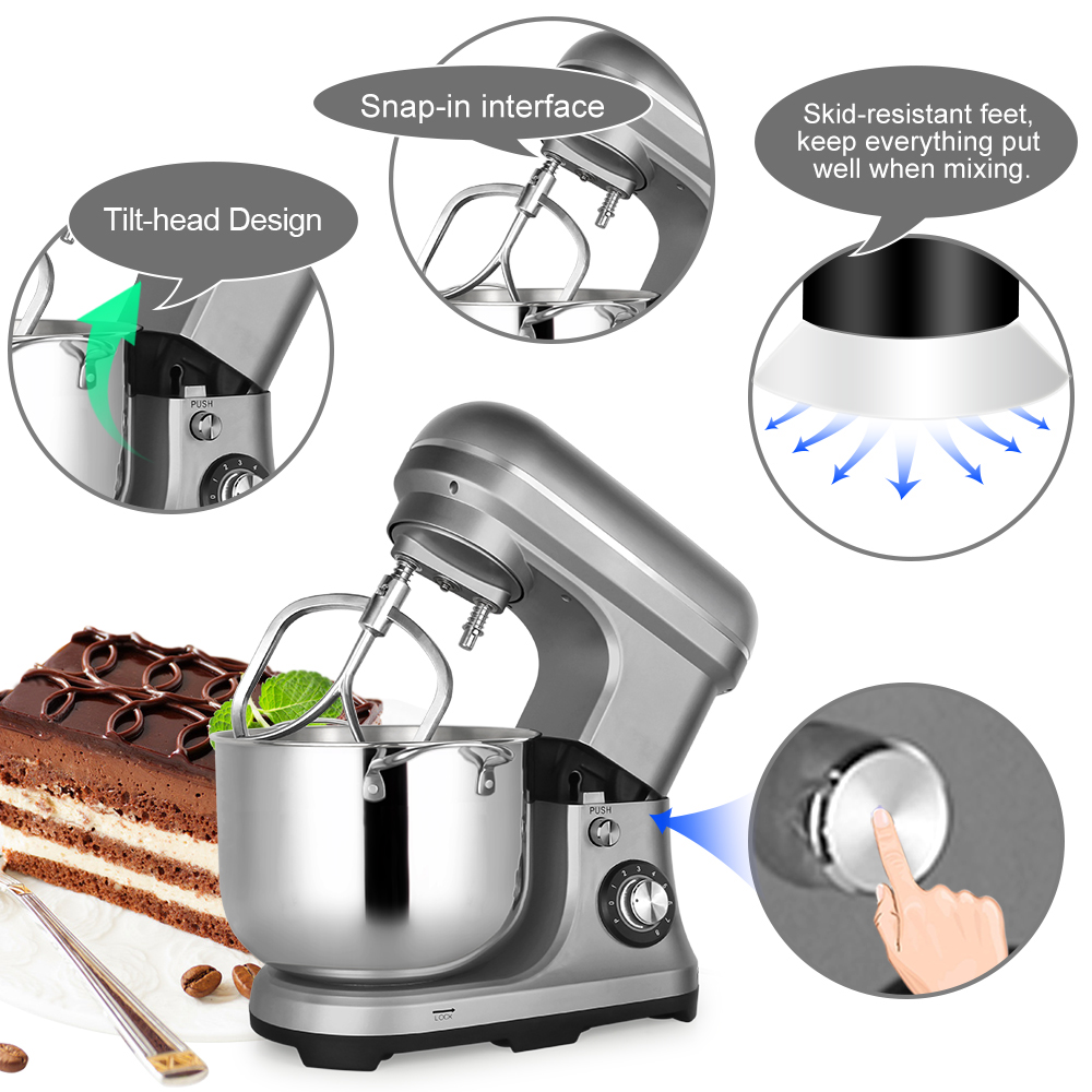 Batidora Eléctrica Grande y Po - Kitchen With Baking Area reseña y precio