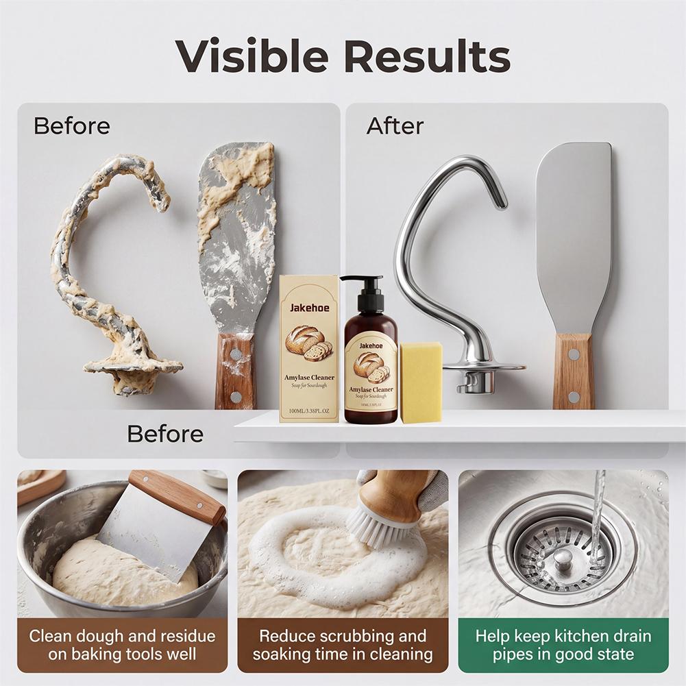Jabón Limpiador de Masa para U - Kitchen Baking Mess reseña y precio