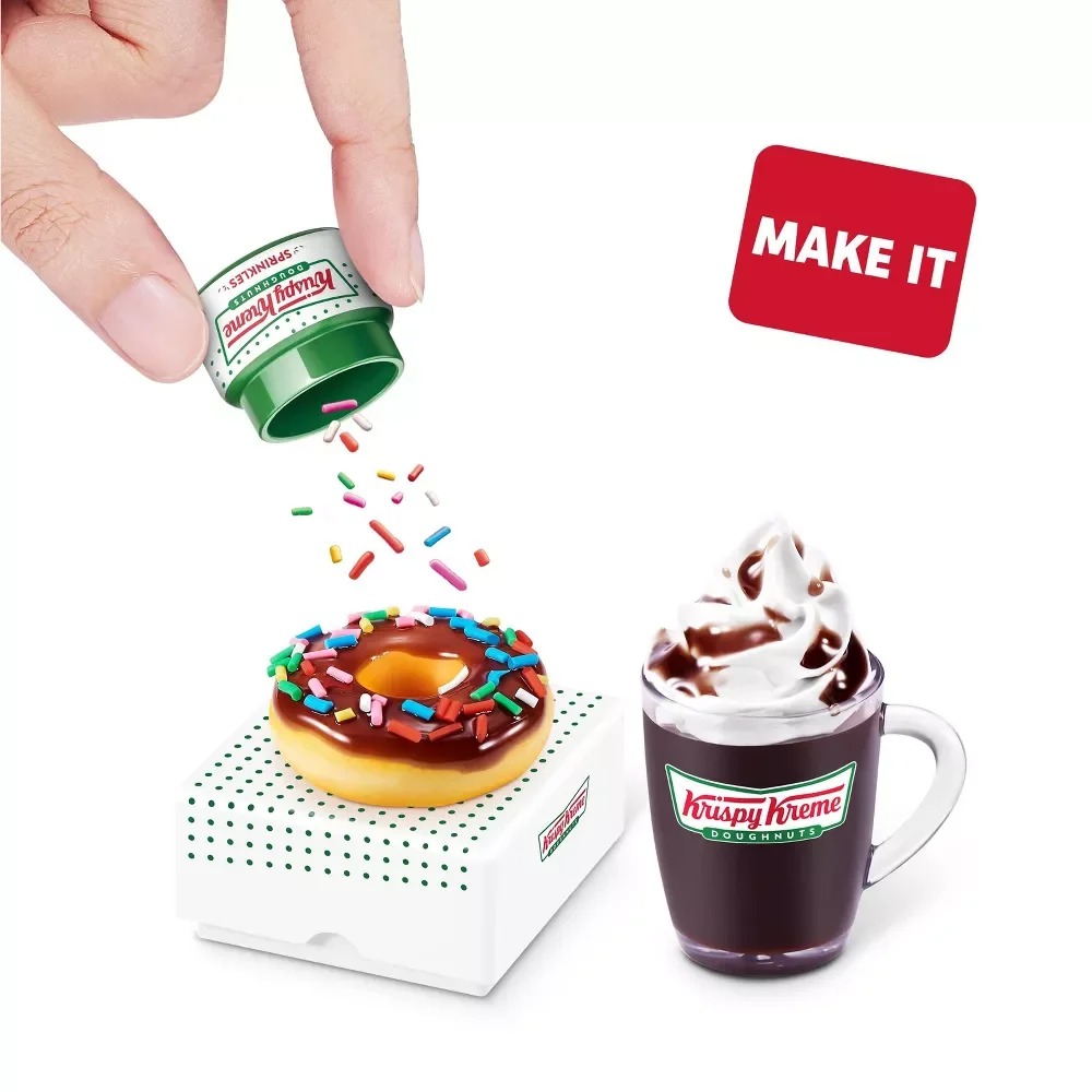 Zuru Mini marcas Krispy Kreme  - Miniature Baking Kitchen reseña y precio