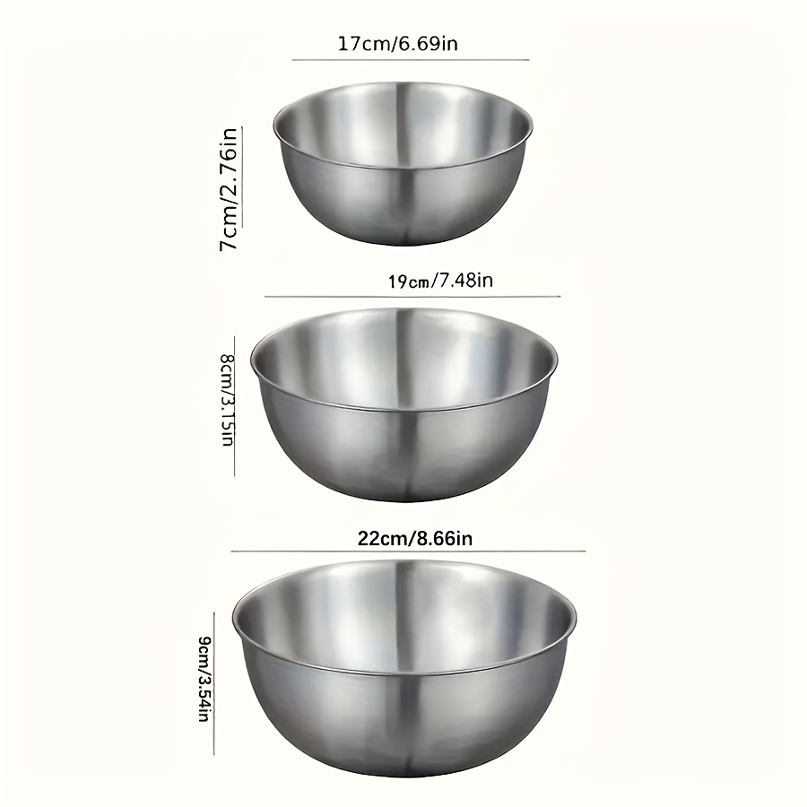 Juego de 3 tazones para ensala - Baking Kitchen Set reseña y precio