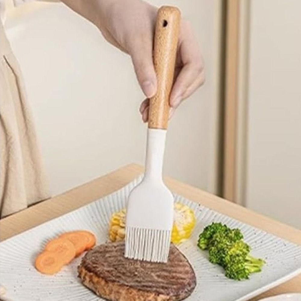 2 pinceles de silicona con man - Pastry Brush Silicone reseña y precio