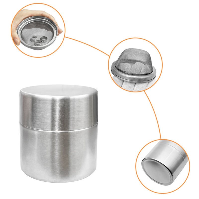 Tamizador y contenedor de acer - Kitchen Baking Canisters reseña y precio